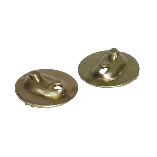 15MM Brass Electrode Buttons (Qty 1000)