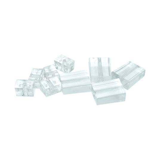 Clear Acrylic Block - Small - 1/2"x1/2"x3/4" (Qty 100)